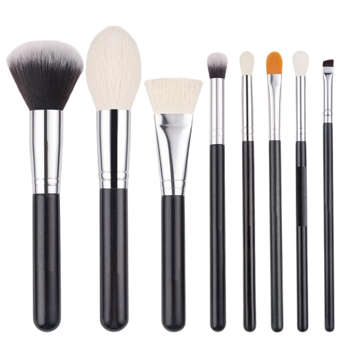 Makeupbørstesæt 8 dele