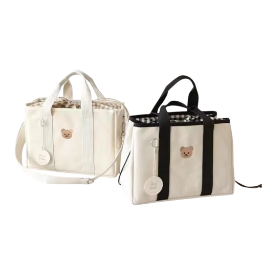 Mala de fraldas 34x24x14 cm Bolsa de mudança para mamães Mala de maternidade para coisas de bebé Organizador para o carrinho para mãe e filho