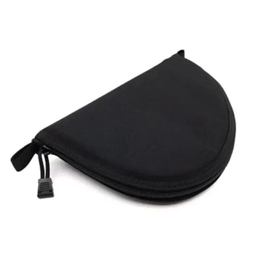 Mala discreta preta para arma Saco de segurança com aparência discreta Estojo resistente para pistola Transporte oculto de arma Saco com bolsos