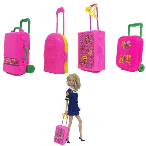 Maleta para muñeca Barbie