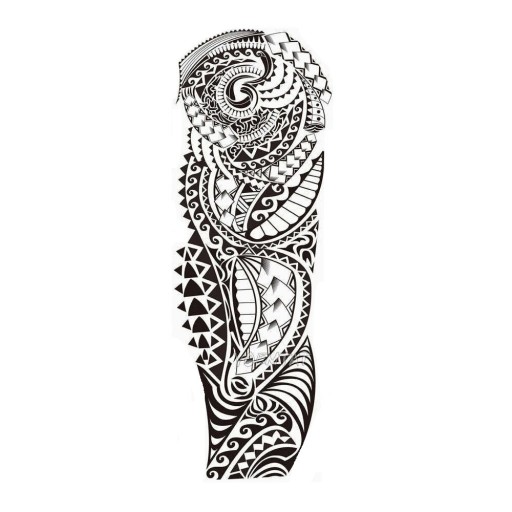 Manche de faux tatouage