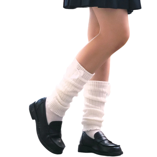 Manchons de jambes avec nœud
