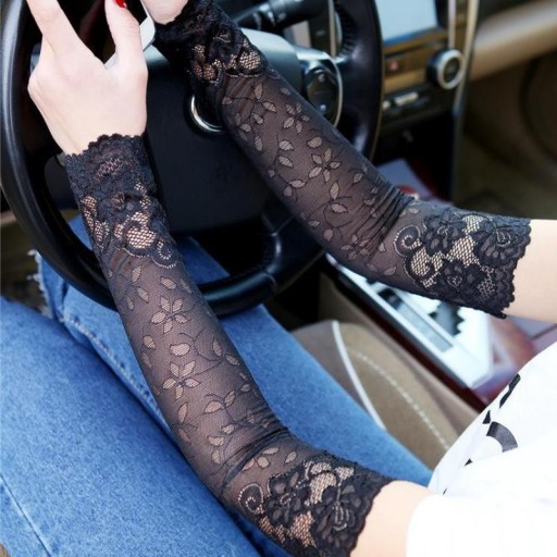 Manchons en dentelle pour femmes
