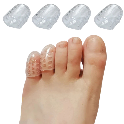 Manchons en silicone pour les doigts contre les ampoules Manchons de protection pour les doigts 10 pièces
