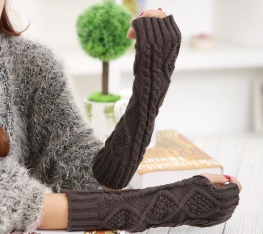 Manchons en tricot pour femmes