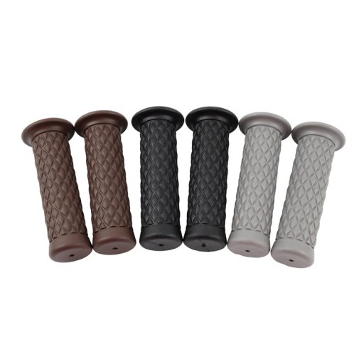 Mâner universal pentru ghidon 125 x 24 x 34 mm, mânere moto pentru Honda Suzuki Yamaha Kawasaki, scutere, accesorii pentru motociclete Cafe Racer, stil retro