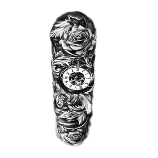 Manga de tatuagem falsa H1173