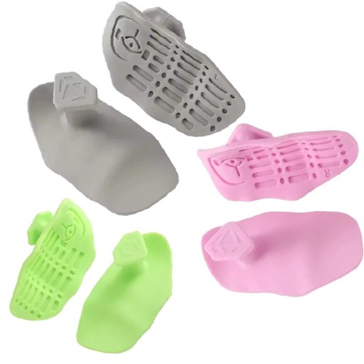 Mango antideslizante de silicona 10,5 × 6,5 × 3,5 cm para un agarre más firme durante el ejercicio