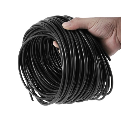 Mangueira de rega de jardim 40 m PVC 3 5 mm com perfurador para microirrigação de flores, canteiros, estufas, plantas e sistemas de irrigação