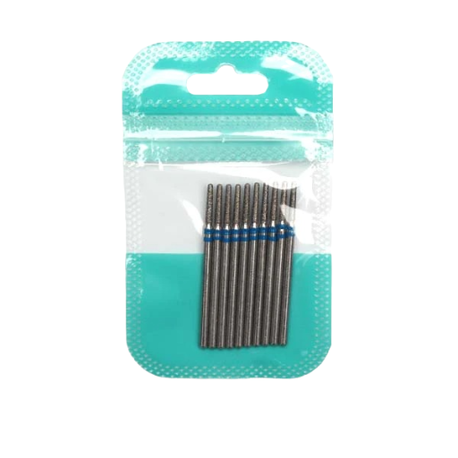 Manicureset met 10-delige cutter en kwasten