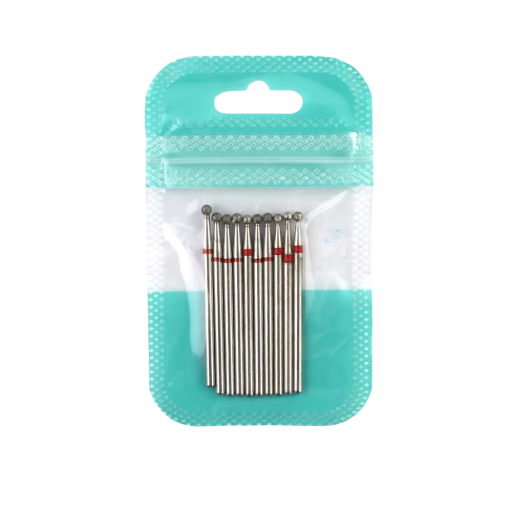 Manicureset met 10-delige cutter en kwasten