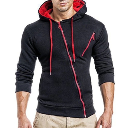 Manteau à zip pour homme F16