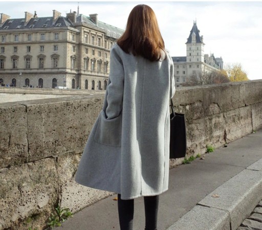 Manteau d'hiver femme de luxe J1371