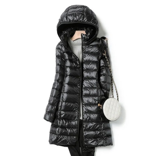 Manteau d'hiver pour femmes avec capuche amovible