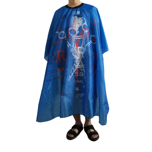 Manteau de coiffure pour la coupe