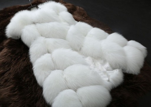 Manteau de luxe pour femmes - Blanc