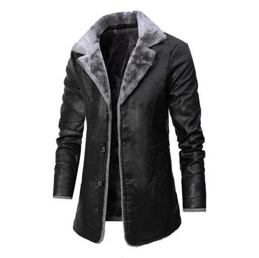 Manteau en cuir pour homme