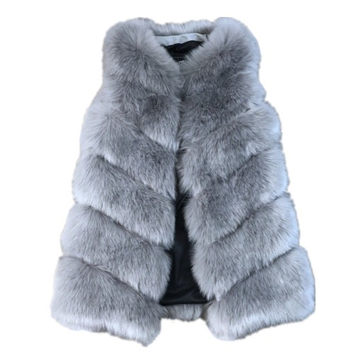 Manteau en fausse fourrure femme P2050