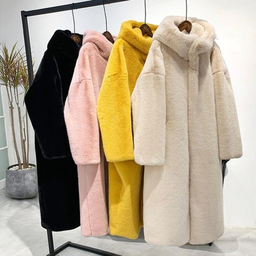 Manteau en fausse fourrure pour femmes P1719