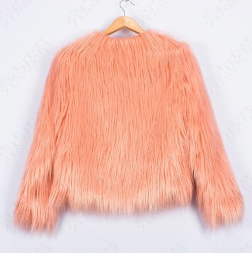 Manteau en fourrure d'hiver pour filles J3141