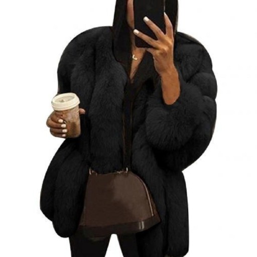 Manteau en fourrure pour femme P2114
