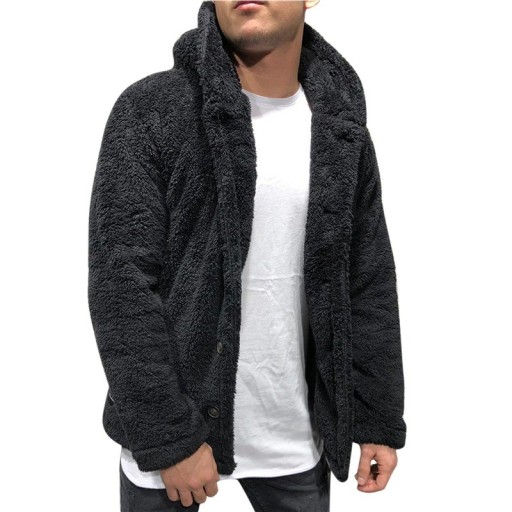 Manteau en peluche pour homme F1185