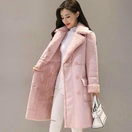 Manteau femme en fausse fourrure P1988