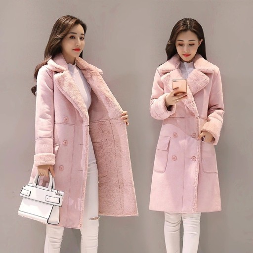 Manteau pour femmes avec fourrure P2329