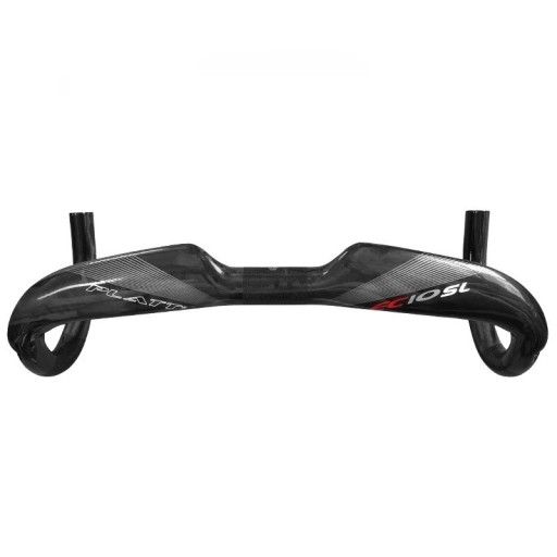 Manubri in carbonio da strada 440 mm drop bar carbonio neri diametro 31.8 mm forma ergonomica struttura leggera per bici da strada