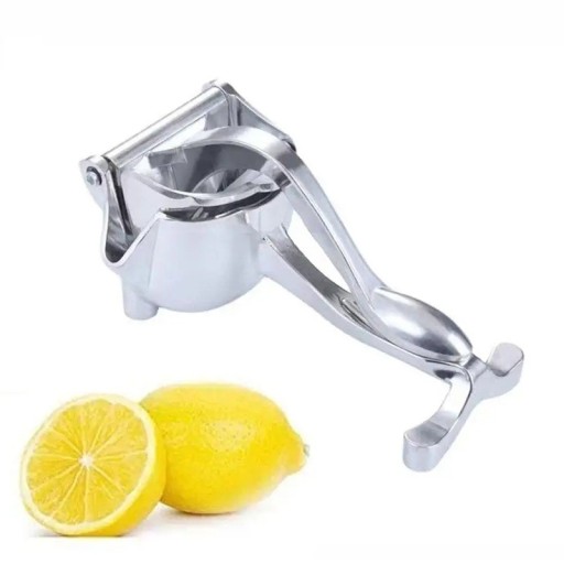 Manuel aluminiumsjuicer 18,7 x 11,2 x 9,3 cm håndpresse til citrus og frugt Køkkenjuicepresser Holdbar metaljuicer