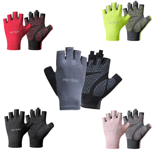 Mănuși de antrenament mărimea XL fără degete pentru circumferința palmei 21–22 cm, mesh + silicon, protecție pentru palme la fitness, antrenament de forță și CrossFit