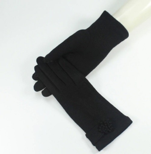 Mănuși elegante de damă cu floare