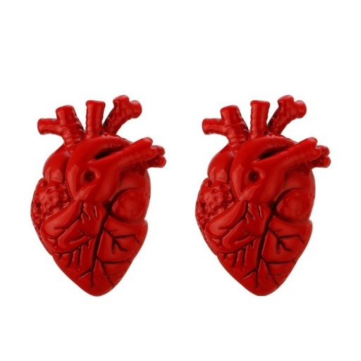 Manžetové gombíky srdce T1360