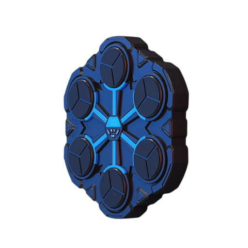 Máquina de boxe inteligente Bluetooth com música, alvo de parede com ecrã LED, 6 alvos, treinador de fitness doméstico, desportos de combate, descompressão com acessórios