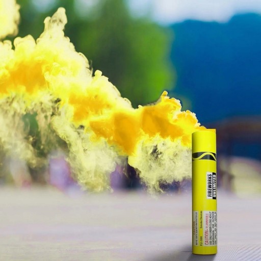 Máquina de humo de mano colorida para fotografía Efecto de humo colorido Tiempo de combustión 2 min Accesorio de fotografía Accesorio de fiesta 20 cm