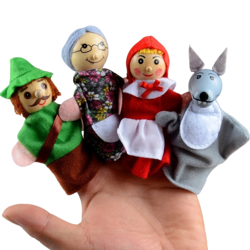 Marionnettes à doigts 4 pcs P3888