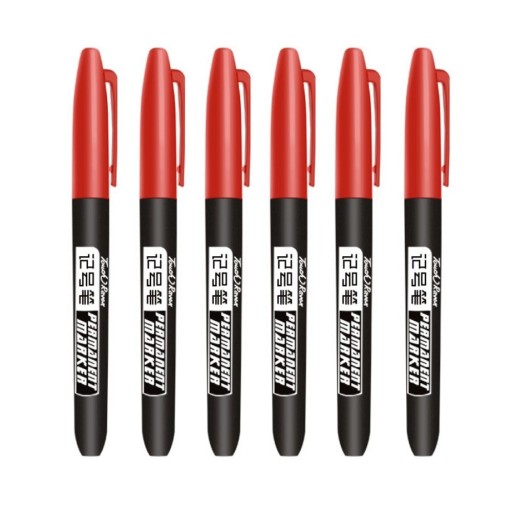 Marker permanentny 6 szt