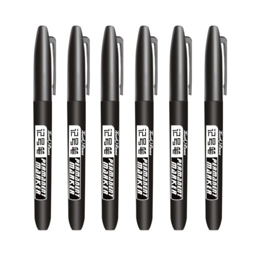 Marqueur permanent 6 pcs