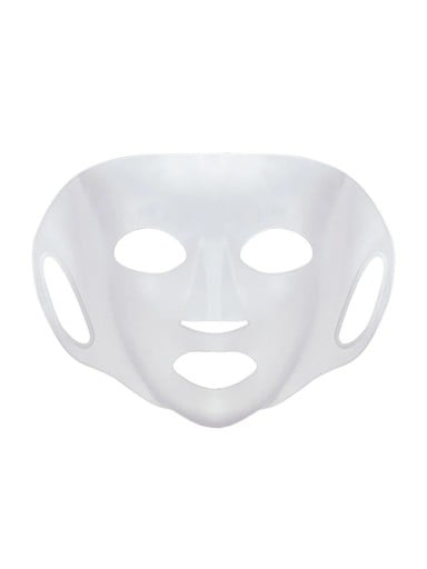 Masca reutilizabilă din silicon pentru față Masca transparentă pentru susținerea absorbției produselor pentru piele 21,5 x 29 cm