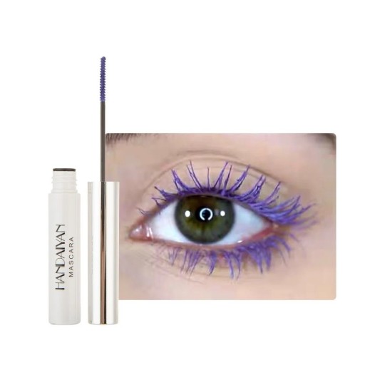 Mascara Colorée à Effet Longue Durée Mascara Sèche Rapidement avec Effet Coloré pour Allonger les Cils