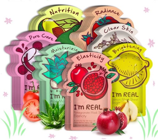 Maschera viso idratante