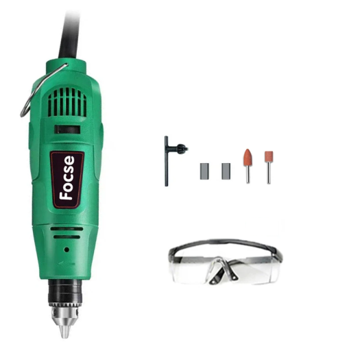 Mașină de găurit electrică pentru gravat 260W cu viteză reglabilă 5000-30000 RPM, scule rotative cu 6 niveluri pentru șlefuire, tăiere și gravare