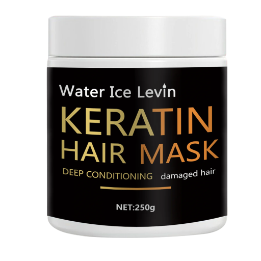 Masque à la kératine pour cheveux secs et abîmés 250 g Régénération nutrition profonde Rétablissement de la brillance Démêlage facile Soin des cheveux