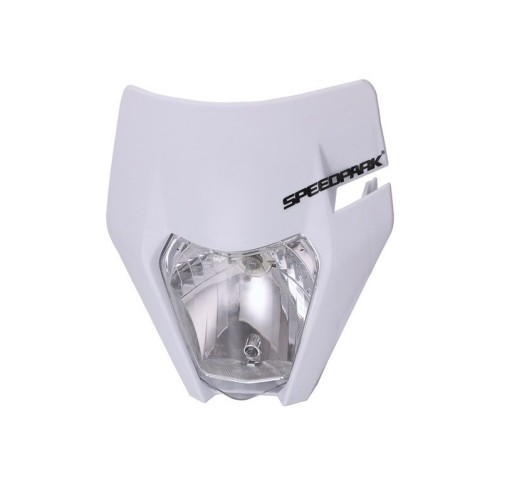 Masque avant avec lumière pour moto