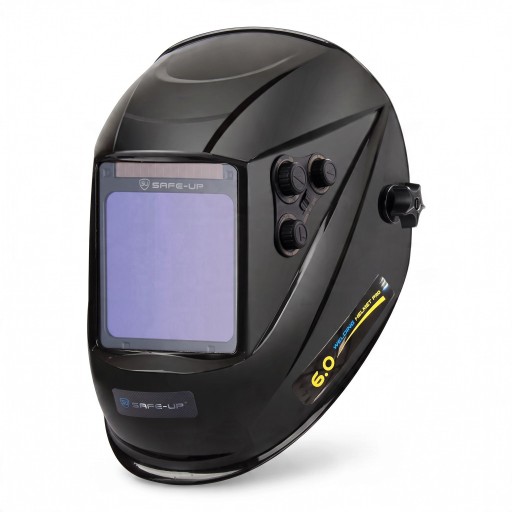 Masque de soudage auto-obscurcissant UN9K 4 capteurs Champ de vision 100 x 97 mm Optique True Color 1/1/1/1 Pour ARC MIG et plasma