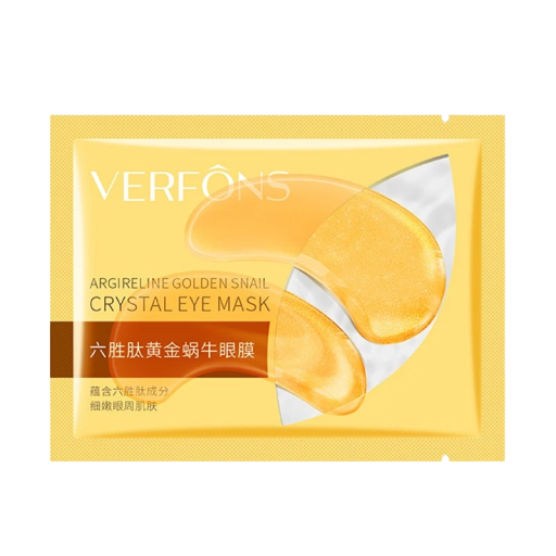 Masque hydratant pour les yeux avec extrait d'or 1 paire