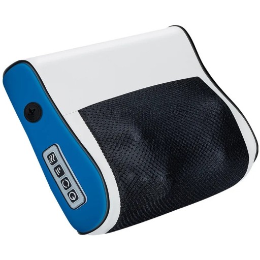 Massagepude 31×23×11 cm med varme Elektrisk massage med dybdeopvarmning Justerbar intensitet Rotationsmekanisme Muskelafslapning