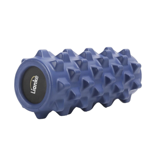 Massagerulle til muskelafslapning Holdbar skumrulle til myofascial massage Træningsrulle Muskelstræk- og regenereringsrulle 33 x 12,5 cm