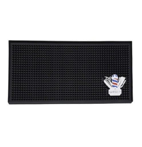 Măsuță antiderapantă pentru unelte de coafură Măsuță din silicon ușor de curățat 30 x 1 x 15 cm