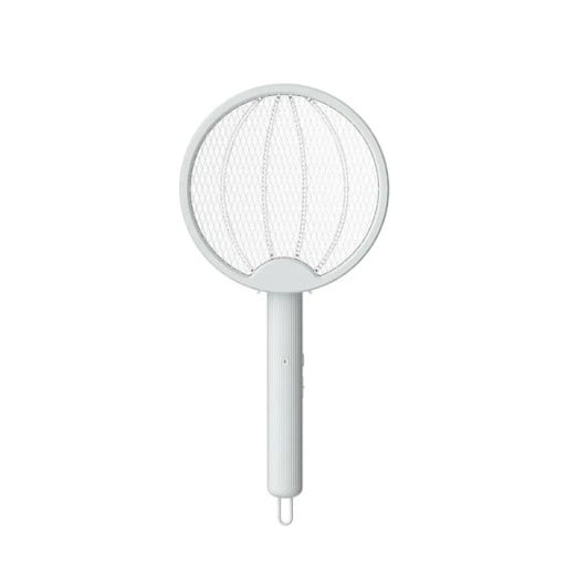 Matamosquitos eléctrico 2 en 1, 50 x 23 cm, recargable por USB, lámpara redonda para insectos, luz morada, trampa para insectos plegable